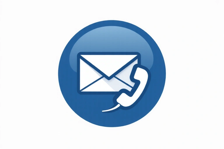 Icono de un sobre de correo y un teléfono, simbolizando diferentes métodos de contacto para consultas de privacidad.